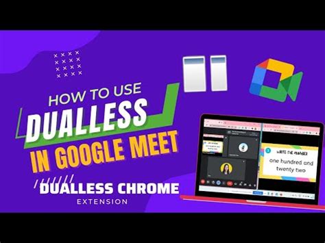 dualless for google meet.